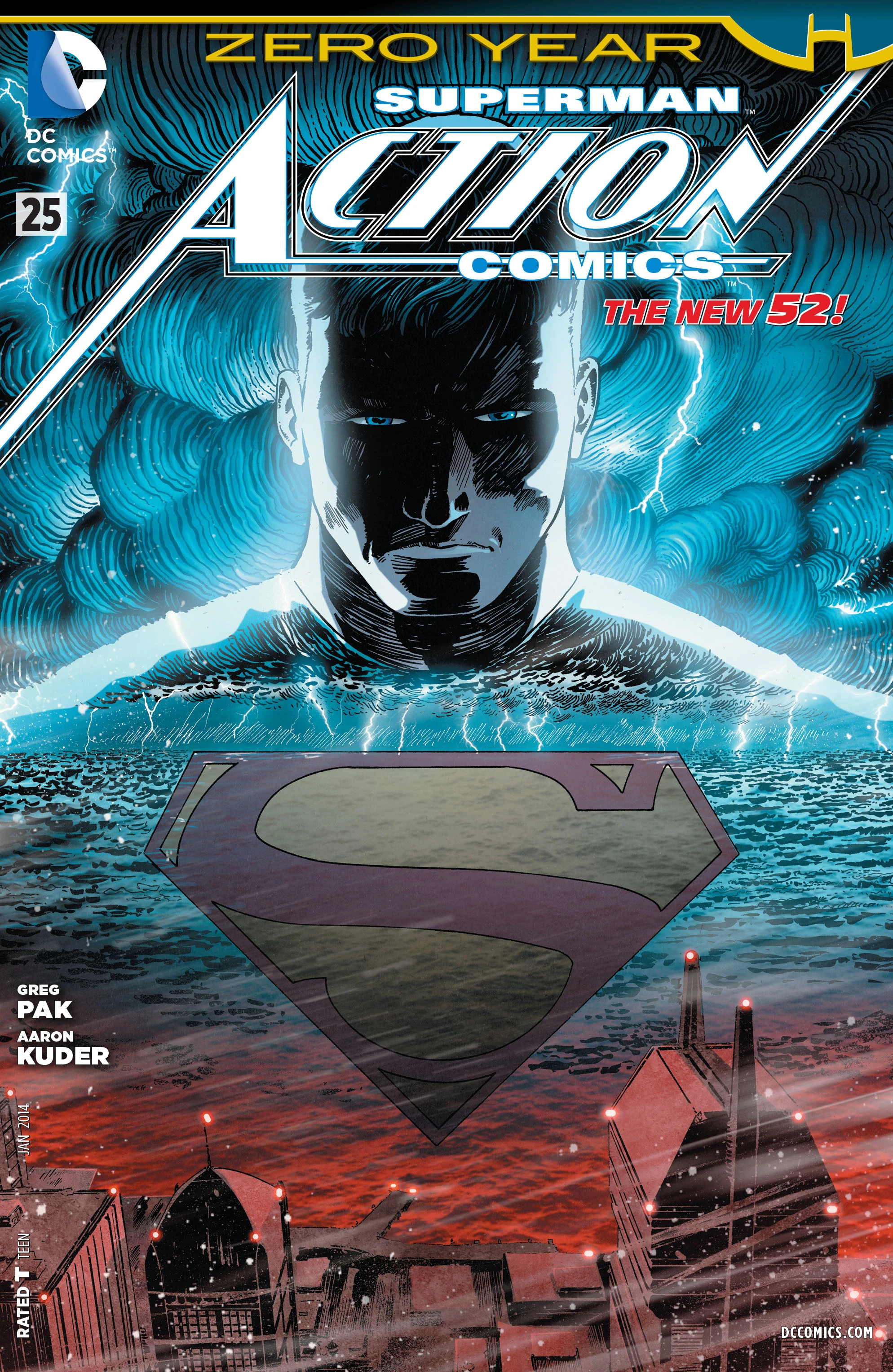 Action Comics #25 (DC, 2013 — Cover A) cover